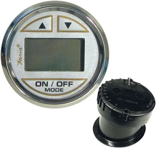 Alt view image 7 of 7 - Faria 2" Depth Sounder w/In-Hull Transducer - Kronos