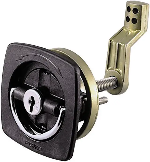Alt view image 3 of 6 - Perko 0931DP1BLK 2-1/2X2-1/2 BLK FLUSH LATCH