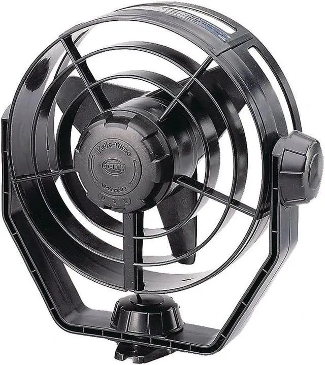 Main image of Hella Marine 2-Speed Turbo Fan - 24V - Black