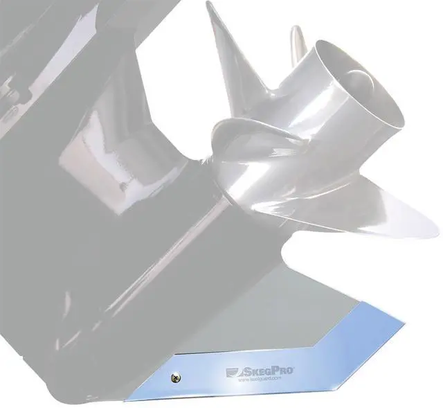 Alt view image 3 of 3 - MEGAWARE KEELGUARD SKEGPRO Stainless Steel Skeg Protector 667 for Boat Motor for MERCRUISER Bravo 1 & 3 1990-Present