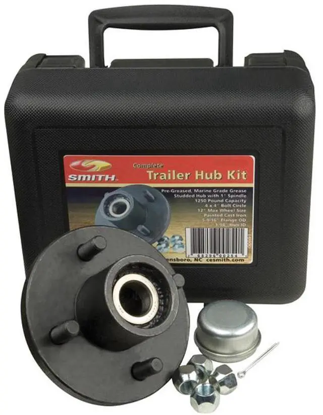 Alt view image 6 of 6 - C.E. Smith 13109 C.E. Smith Trailer Hub Kit Package 1-1-16 .in Stud 4 x 4