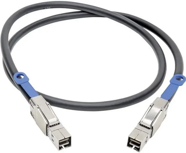 Alt view image 6 of 20 - Tripp Lite Mini-SAS External HD Cable - SFF-8644 to SFF-8644 12 Gbps 1 m (3.3 ft.)