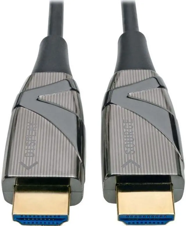 Alt view image 4 of 8 - Tripp Lite Fiber Optic HDMI 2.0 (Active HDMI Cable), High Speed HDMI Cable, 4K, 60Hz, 4:4:4, 18 Gbps, 30 m. (98 ft.) Black (P568-30M-FBR)