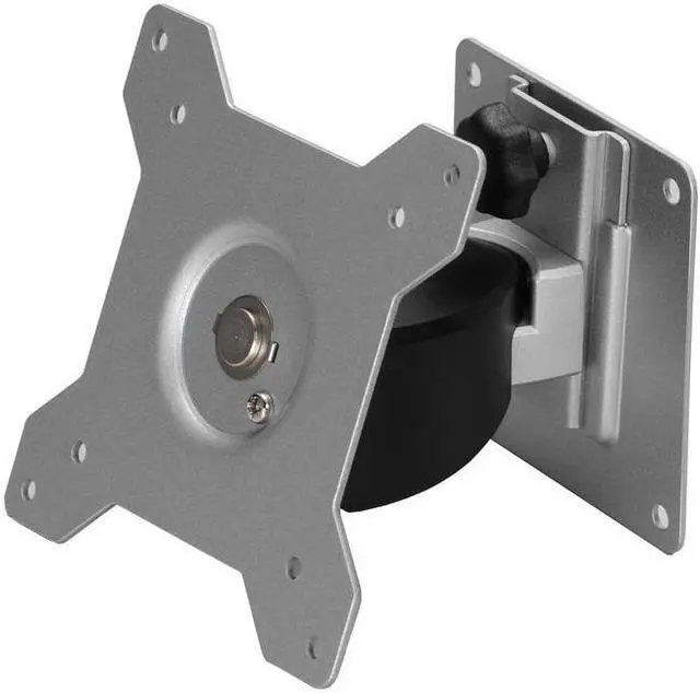 Alt view image 3 of 6 - Amer Networks Single Monitor Wall Mount Hinge Support Weight 22.04 lbs (10Kg) AMRW1