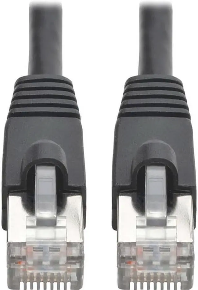 Alt view image 4 of 11 - Tripp Lite N262-035-BK Cat.6a STP Patch Network Cable