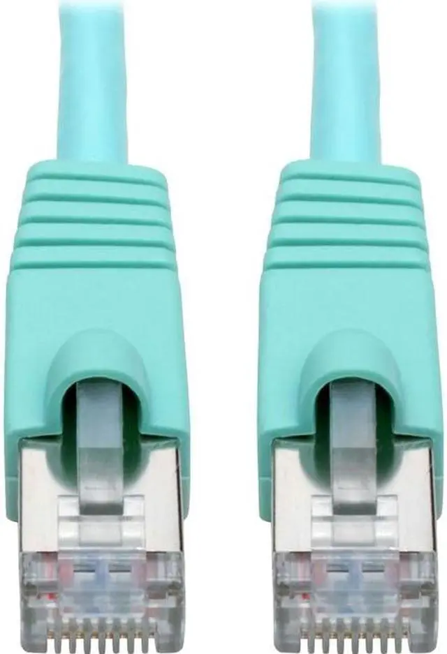 Alt view image 4 of 15 - Tripp Lite N262-035-AQ Cat.6a STP Patch Network Cable