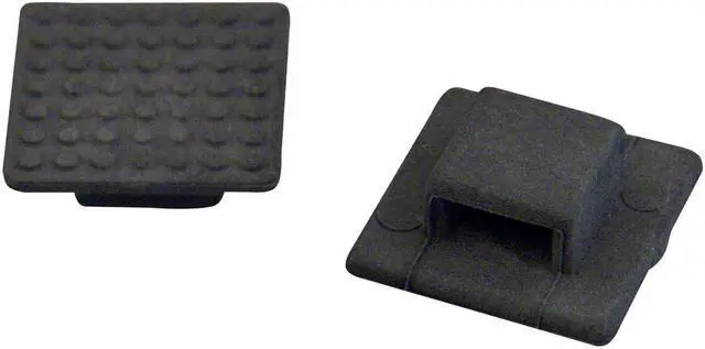 Main image of Weld Mount AT-3B Small Black Nylon Wire Tie Mount - Qty. 100