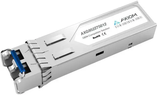 Alt view image 3 of 3 - Axiom AXG952275012 1000Base-DWDM SFP 1550.12 nm Transceiver for Cisco
