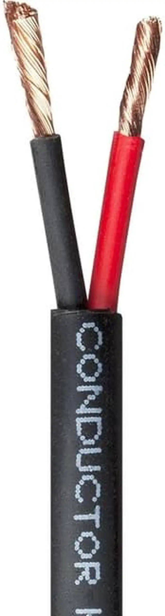 Alt view image 3 of 6 - Monoprice Nimbus Series 14 Gauge AWG 2 Conductor CMP-Rated Speaker Wire / Cable - 50ft UL Plenum Rated, 100% Pure Bare Copper With Color Coded Conductors