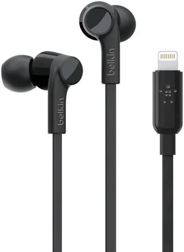 Alt view image 5 of 12 - Belkin Rockstar Headphones With Lightning Connector