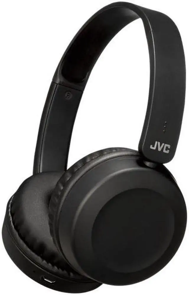 Alt view image 9 of 20 - JVC HAS31BTB Foldable Bluetooth On-Ear Headphones (Carbon Black)