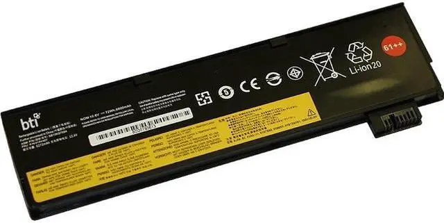 Alt view image 5 of 7 - LI-POLYMER BATTERY FOR LENOVO THINKPAD T470 T570 T480 T580 25 SPECS: 10.8V, 6600