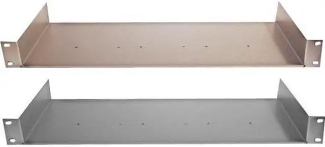 Alt view image 2 of 5 - Gefen Ext-Rack-1U-Gry Rack Shelf