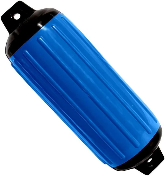Alt view image 3 of 9 - Taylor Made 951824 Super Gard Inflatable Vinyl Fender - Blue, 8-1/2" x 26"