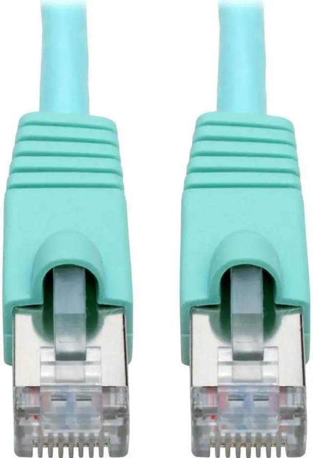 Alt view image 4 of 6 - TRIPP LITE N262-003-AQ CAT6A 10G-CERTIFIED SNAGLESS SHIELDED STP NETWORK PATCH CABLE (RJ45 M/M), POE, A