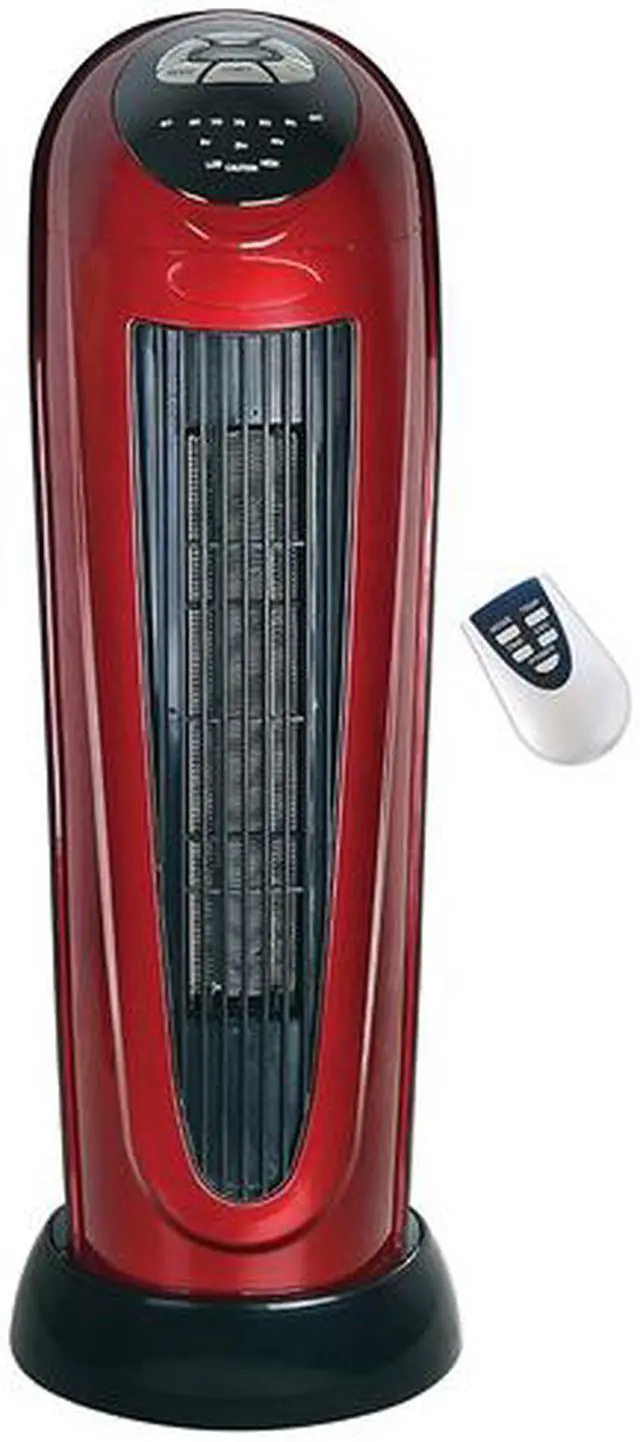 Alt view image 6 of 8 - Optimus H7328S Heater 22 in. Oscillating Tower Digital Temp