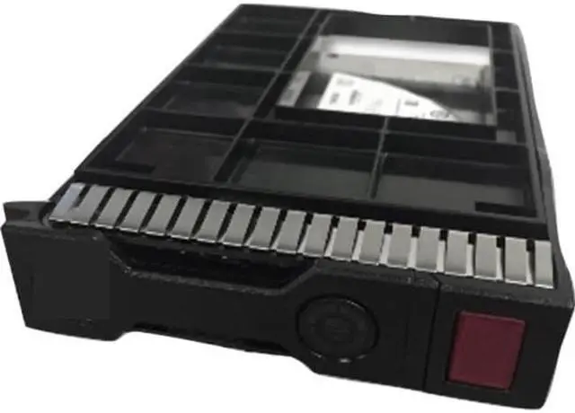 Alt view image 2 of 9 - HPE 1.92 TB Solid State Drive - SATA (SATA/600) - 2.5" Drive in 3.5" Carrier - Mixed Use - 3.5 DWPD - Internal