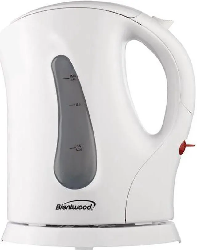 Alt view image 3 of 4 - Brentwood Appliances 1L Cordless Plastic Tea Kettle KT-1610