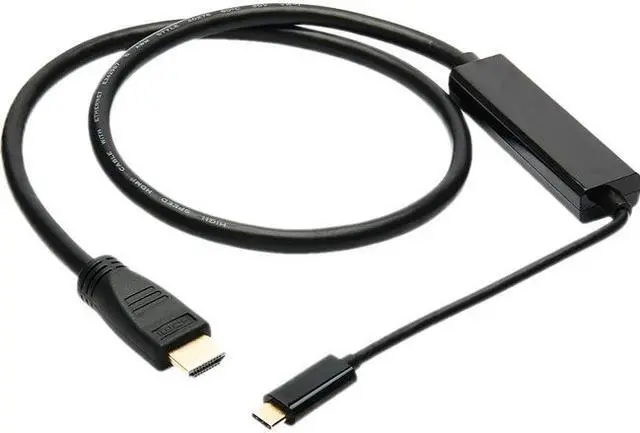 Main image of Tripp Lite USB C to HDMI Adapter Cable USB 3.1 Gen 1 4K M/M USB-C Black 3ft