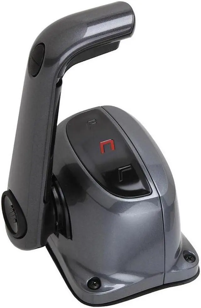 Alt view image 3 of 3 - uflex USA Single Lever Top Mount Controls w/Neutral Lock (Option: Single Lever Black Control with Trim Switch)