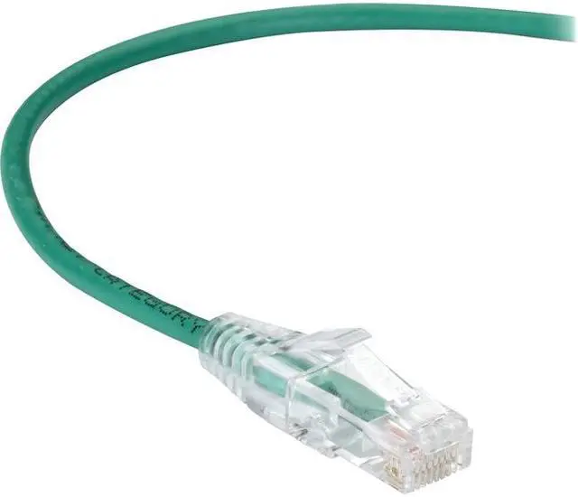 Main image of BLACK BOX C6PC28-GN-02 CAT6 250-MHZ SNAGLESS 28AWG STRANDED ETHERNET PATCH CABLE - UNSHIELDED (UTP), CM