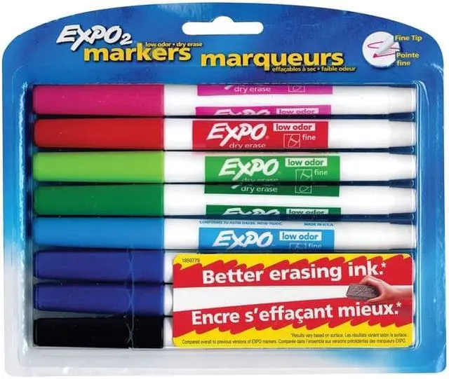 Alt view image 11 of 15 - Expo Dry Erase Marker Set   86601