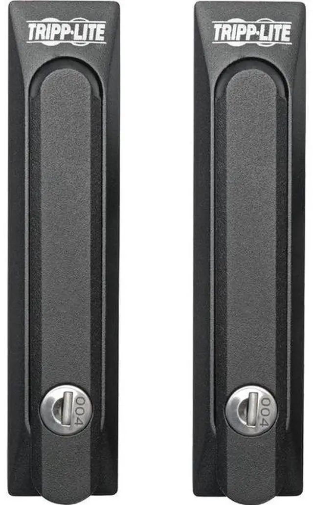 Alt view image 3 of 4 - Tripp Lite Replacement Lock for SmartRack Server Rack Cabinets - Front and Back Doors, 2 Keys, Version 4 (SRHANDLE4)