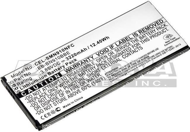 Alt view image 6 of 6 - Ultralast - Lithium Battery for Samsung Galaxy Note 4