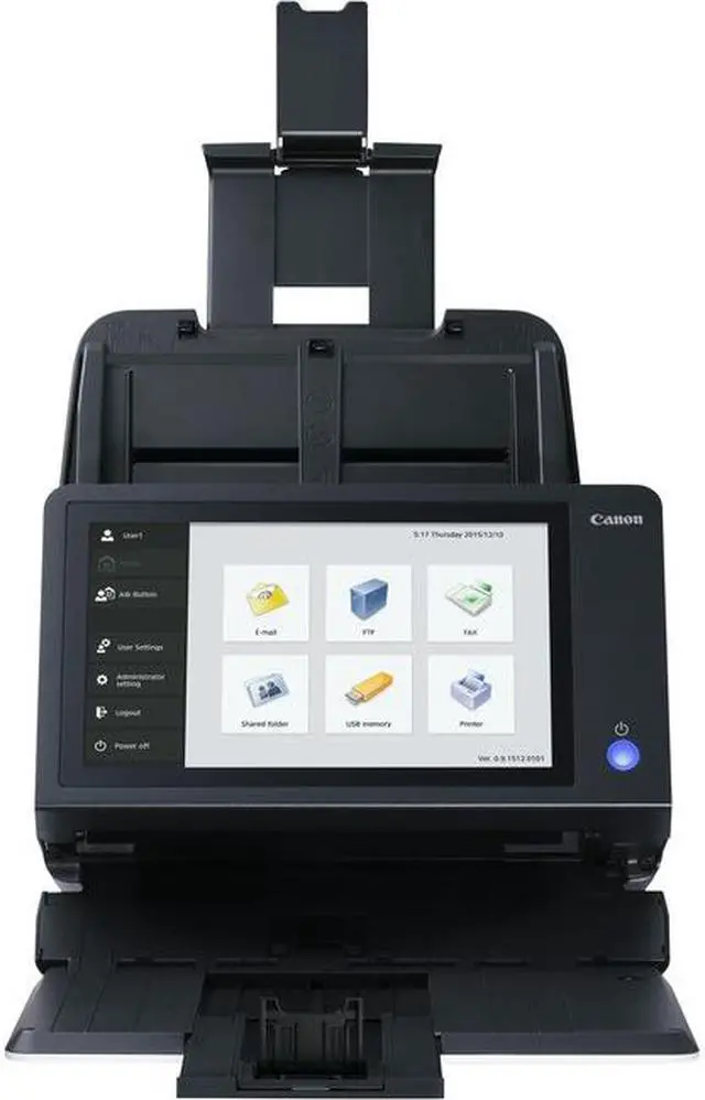 Alt view image 2 of 6 - Canon imageFORMULA ScanFront 400 600 dpi Networked Document Scanner