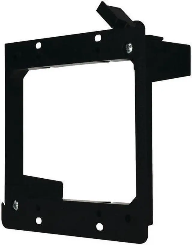Alt view image 4 of 8 - Datacomm 60-0022-S Dual-Gang Low-Voltage Mounting Bracket