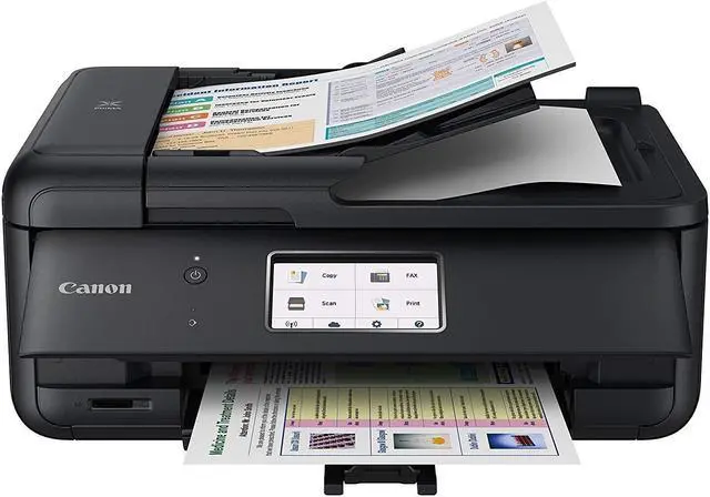 Alt view image 13 of 20 - Canon PIXMA TR8520 (2233C002) Duplex Up to 4800 DPI x 1200 DPI Wireless/USB Color InkJet All-In-One Printer