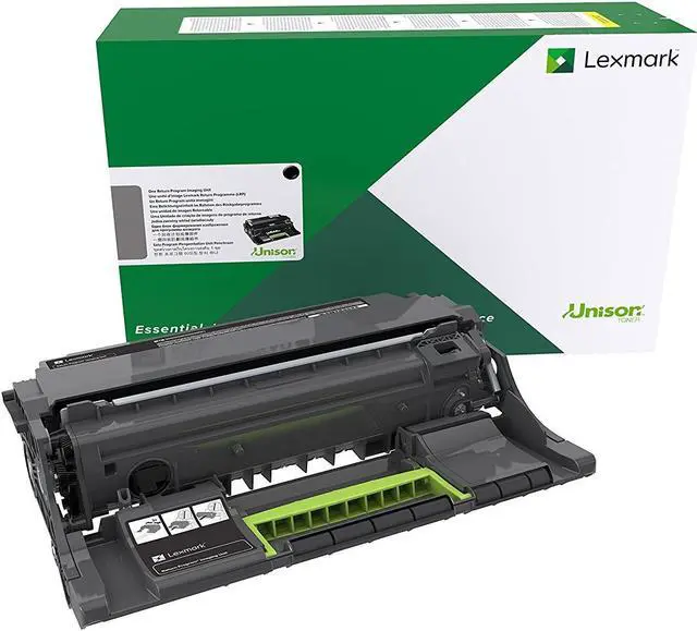 Alt view image 6 of 11 - Black Drum Unit for Lexmark 56F0Z00 B2338dw / B2442dw / B2546dw / B2650dw / M1242 / M1246 / M3250 / MB2338adw / MB2442adwe / MB2546adwe / MB2650adwe / MS321dn / MS421dn / dw / MS521dn / MX321adw / MX5