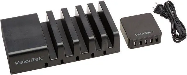Alt view image 6 of 11 - VisionTek 5 Device Charging Station (900855)