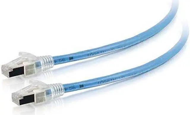 Alt view image 6 of 12 - C2G 43172 HDBaseT Certified Cat6a Cable with Discontinuous Shielding, Plenum CMP-Rated, Blue (50 Feet, 15.24 Meters)