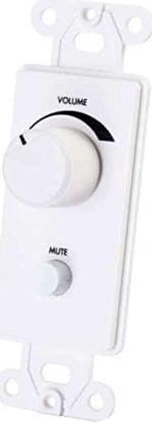 Alt view image 3 of 10 - WALL PLATE DECORA VOLUME CONTROL, REMOTELY CONTROL THE VOLUME LEVEL OF A 3 WIRE