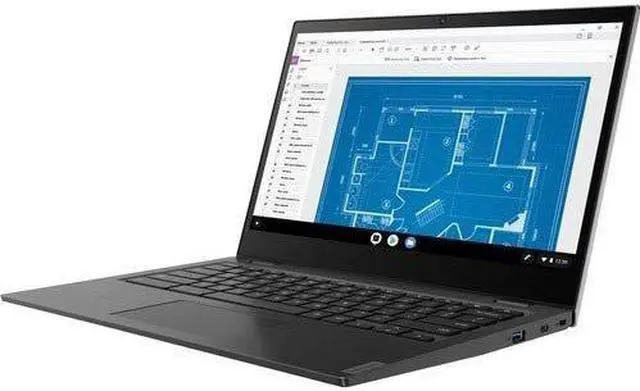 Alt view image 8 of 20 - Lenovo 14e Chromebook 81MH000BUS 14" LCD Chromebook - AMD A-Series A4-9120 Dual-core (2 Core) 1.60 GHz - 4 GB LPDDR4X - 32 GB Flash Memory - Chrome OS - 1920 x 1080 - In-plane Switching (IPS) Technology