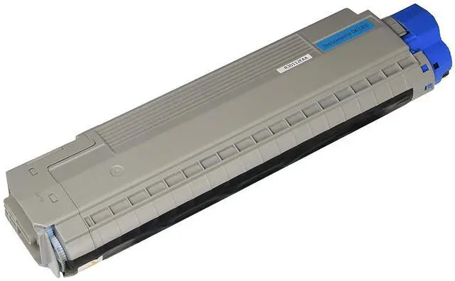 Alt view image 3 of 5 - Premium Compatibles Toner Cartridge - Alternative for Okidata - Cyan - TAA Compliant