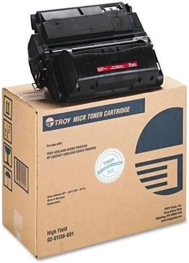 Alt view image 8 of 11 - Troy 0281136001 High-Quality MICR Toner Cartridge Black