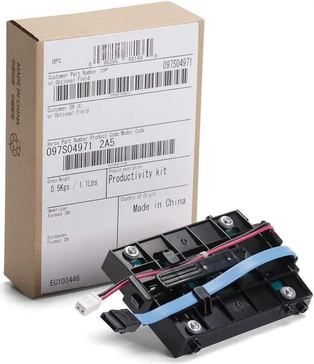 Alt view image 2 of 5 - XEROX 097S04971 Productivity Kit With A Minimum 320 GB HDD (Expands Onboard Capacity for Apps, Font/Form/Macro Storage)