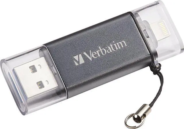 Alt view image 7 of 20 - VERBATIM ISTORE N GO DUAL USB FLASH DRIV