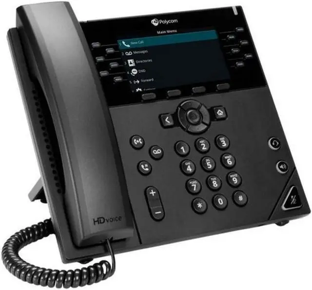 Alt view image 8 of 20 - Polycom 450 IP 12 Line Wall Mountable DeskTop Corded Phone 220048840025