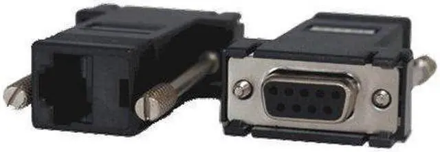 Alt view image 5 of 7 - Opengear 319014 - DB9F to RJ45 Straight Serial Adapter
