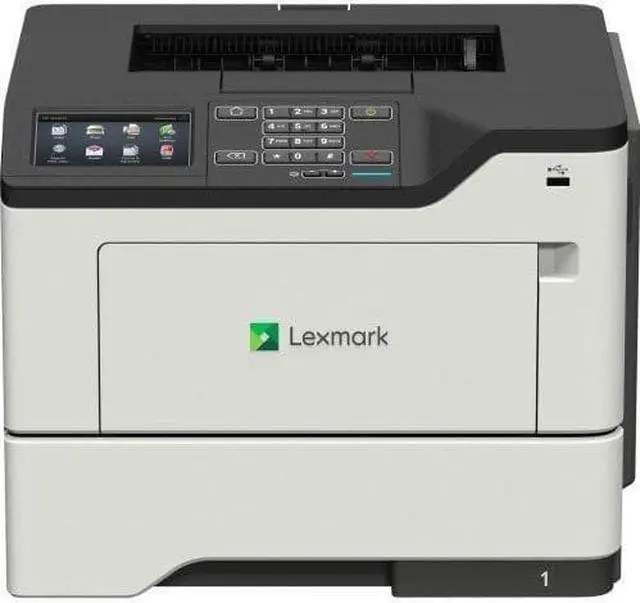 Alt view image 5 of 18 - Lexmark MS620 MS622de Laser Printer - Monochrome - 1200 x 1200 dpi Print - Plain Paper Print - Desktop - TAA Compliant