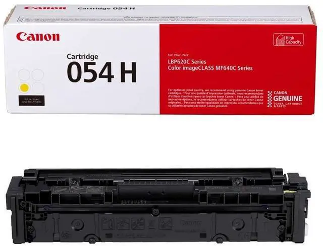 Alt view image 6 of 20 - Canon 054 Yellow Toner Cartridge High Yield 3025C001