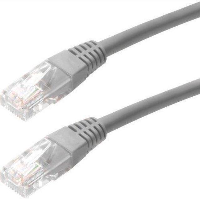Main image of 4XEM 4XC5EPATCH10GR 10 ft. Cat 5E Grey Molded RJ45 UTP Patch Cable