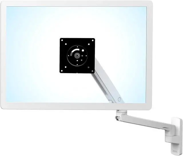 Alt view image 2 of 16 - MXV WALL MONITOR ARM (WHITE)