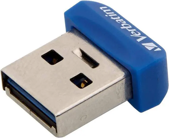 Alt view image 5 of 11 - Verbatim Store 'n' Stay Nano 32GB USB 3.0 Flash Drive - Blue 98710