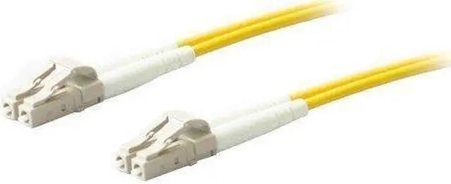 Alt view image 2 of 11 - AddOn ADD-LC-LC-6M9SMF 19.69 ft. Yellow Single-Mode fiber (SMF) Duplex LC/LC OS1 Yellow Patch Cable