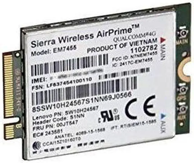Alt view image 18 of 20 - THINKPAD EM7455 4G LTE