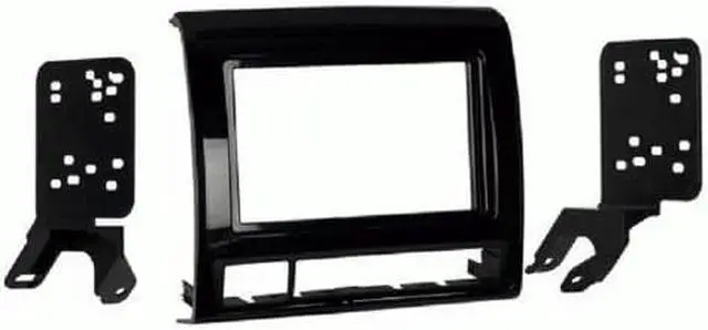 Alt view image 5 of 7 - 2012-Up Toyota Tacoma DDIN In-Dash Kit  Black